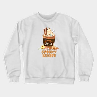 Pumpkin Spice Coffe Season Crewneck Sweatshirt